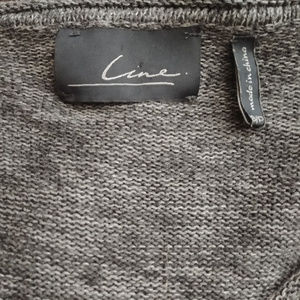 Line Sweaters - Line the Label Scoop Neck Heathered Gray Sweater Line Sweaters - Line the Label Scoop Neck Heathered Gray Sweater